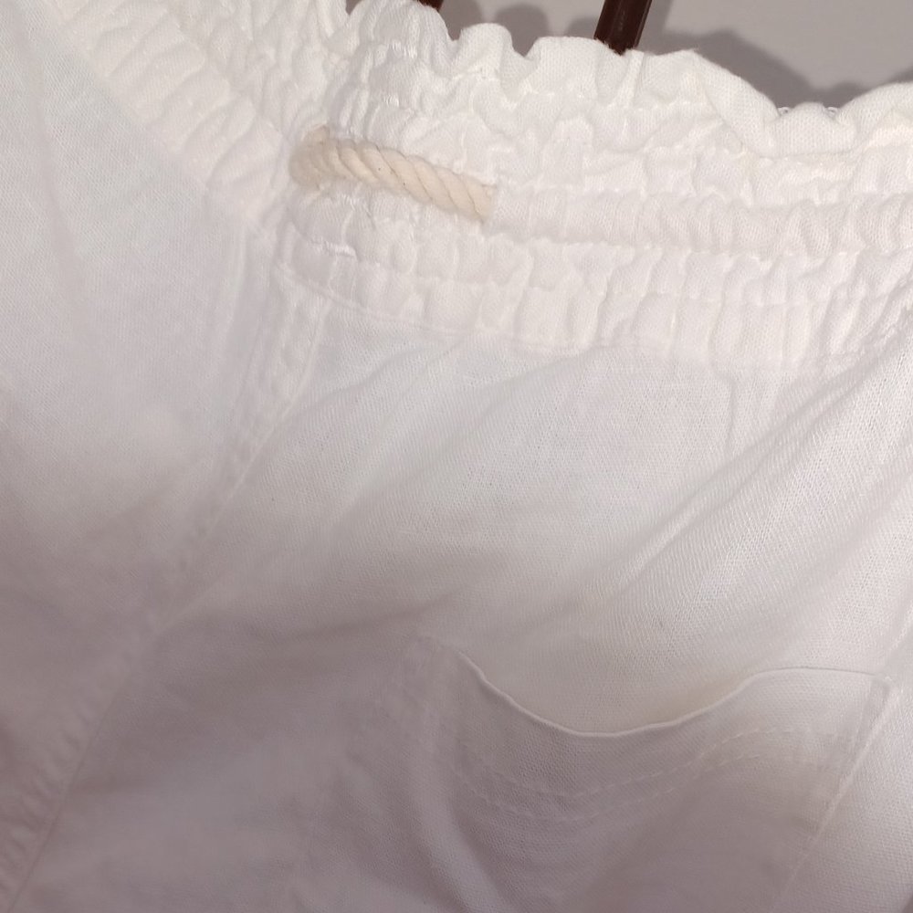 New Roxy White Pants Linen - Picture 6 of 6